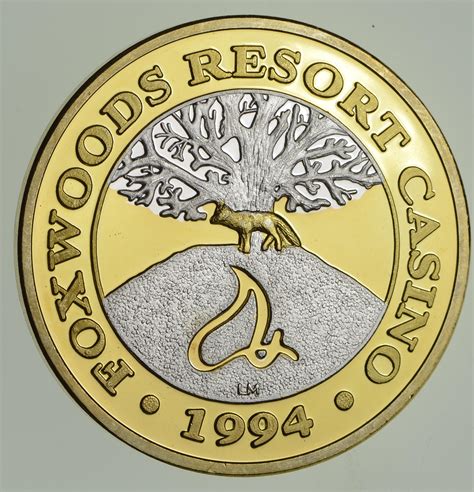 1994 foxwoods resort casino coin